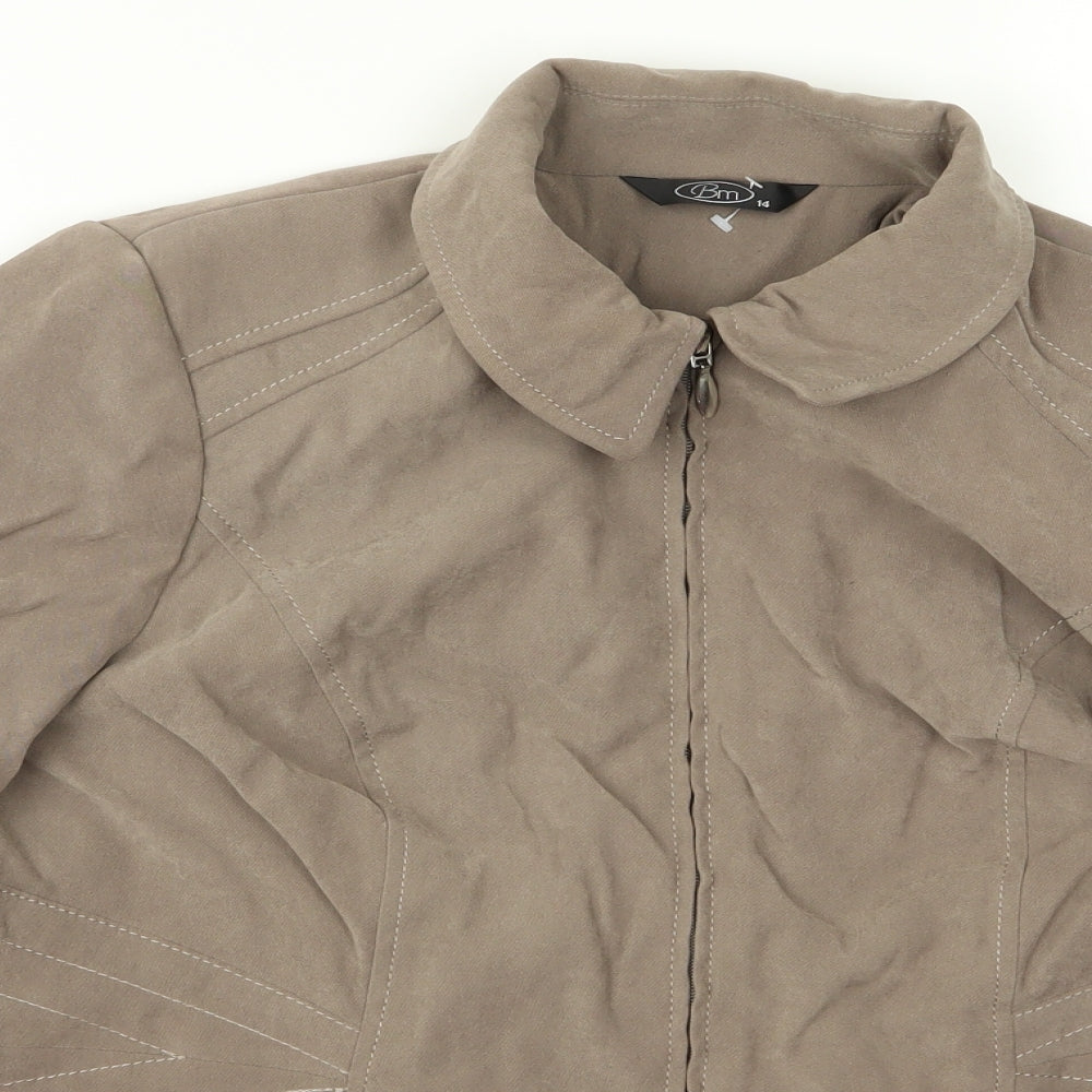 Womens UK Size 14 BM Brown Jacket