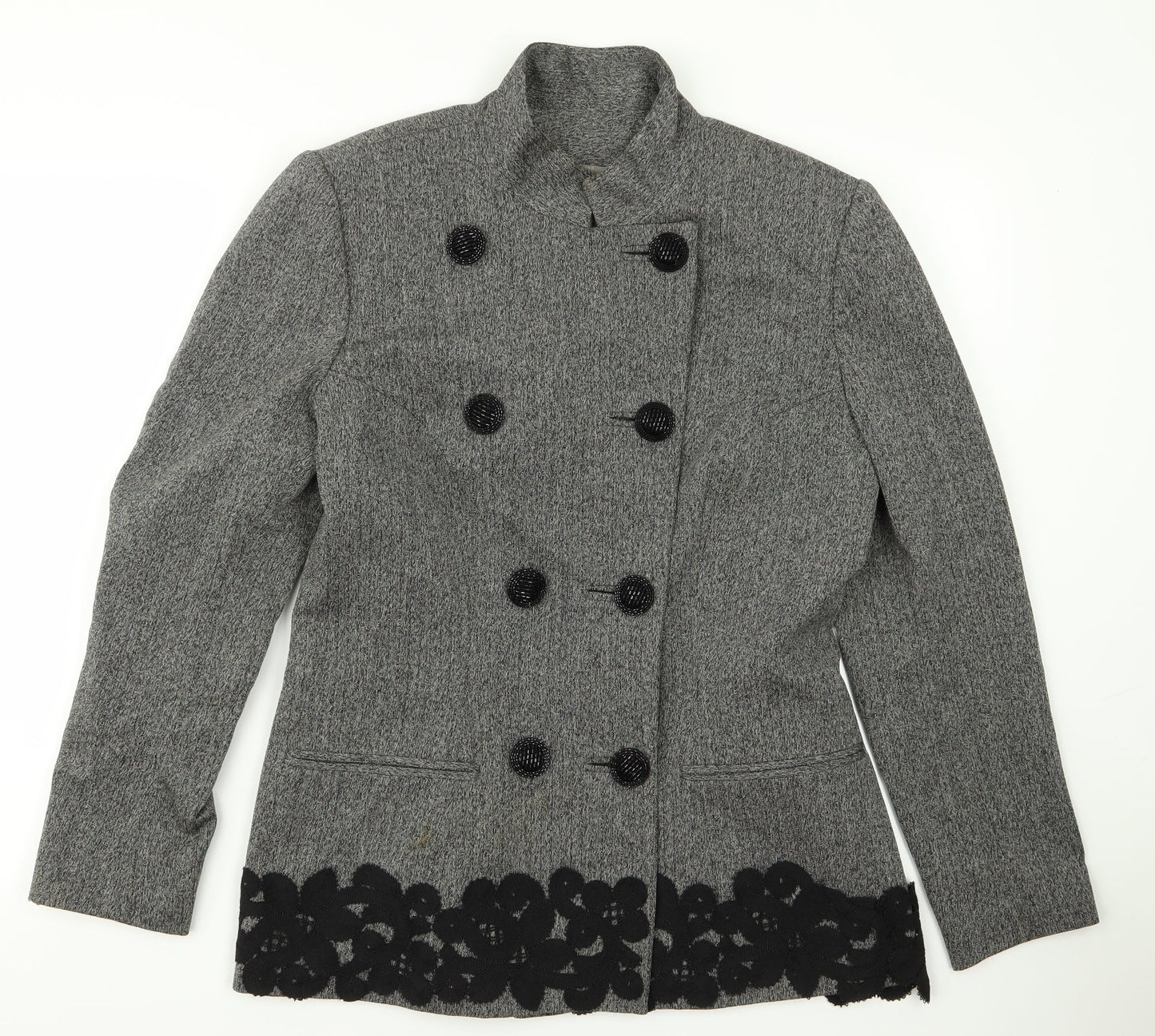 Helen Sykes Womens Grey   Jacket  Size M