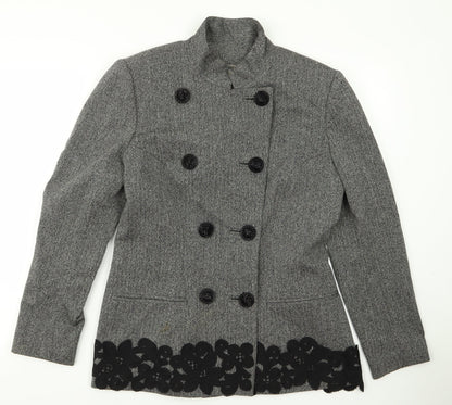 Helen Sykes Womens Grey   Jacket  Size M