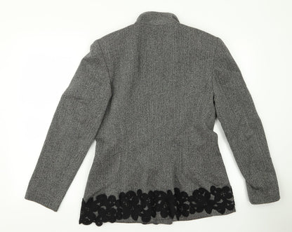 Helen Sykes Womens Grey   Jacket  Size M