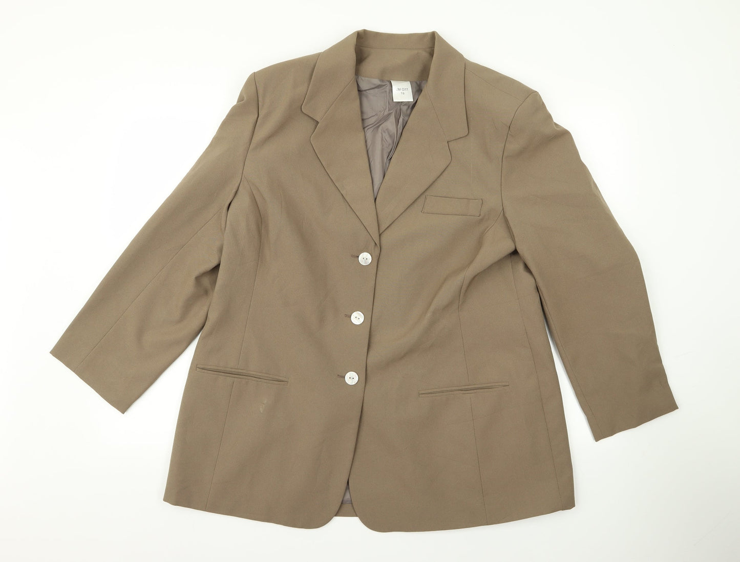 Womens UK Size 18 Preworn Brown Jacket