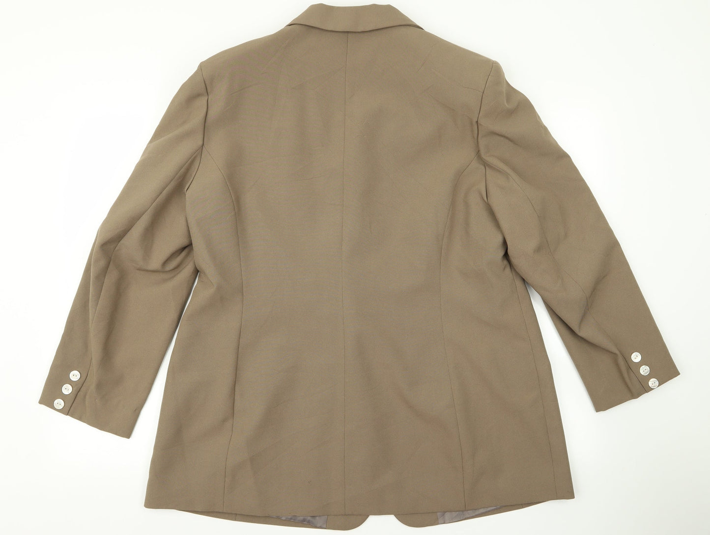 Womens UK Size 18 Preworn Brown Jacket