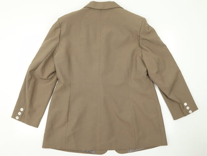 Womens UK Size 18 Preworn Brown Jacket