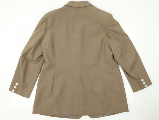 Womens UK Size 18 Preworn Brown Jacket