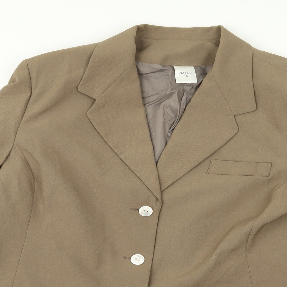 Womens UK Size 18 Preworn Brown Jacket