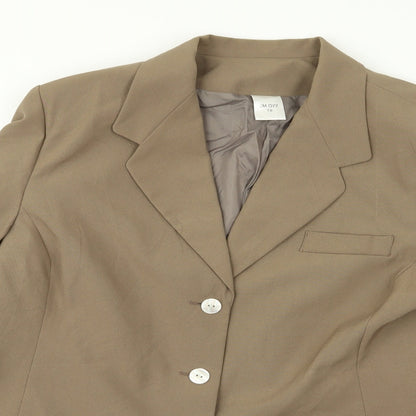 Womens UK Size 18 Preworn Brown Jacket