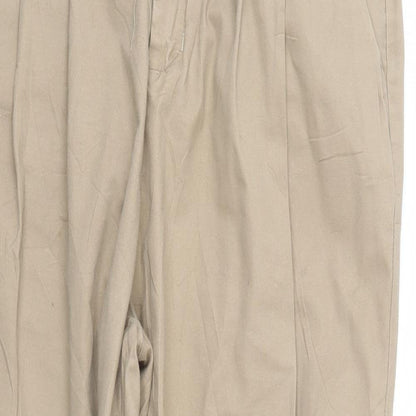 Sakura Womens Beige   Chino Trousers Size 14 L28 in
