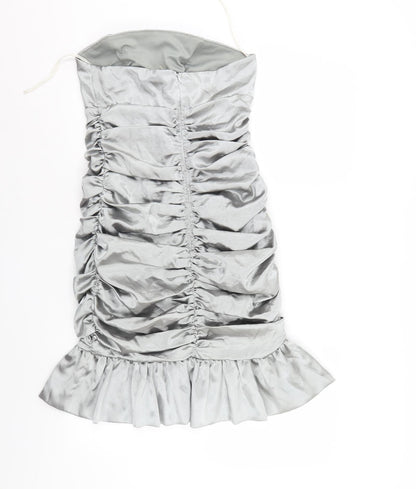 Juno Womens Silver   Bodycon