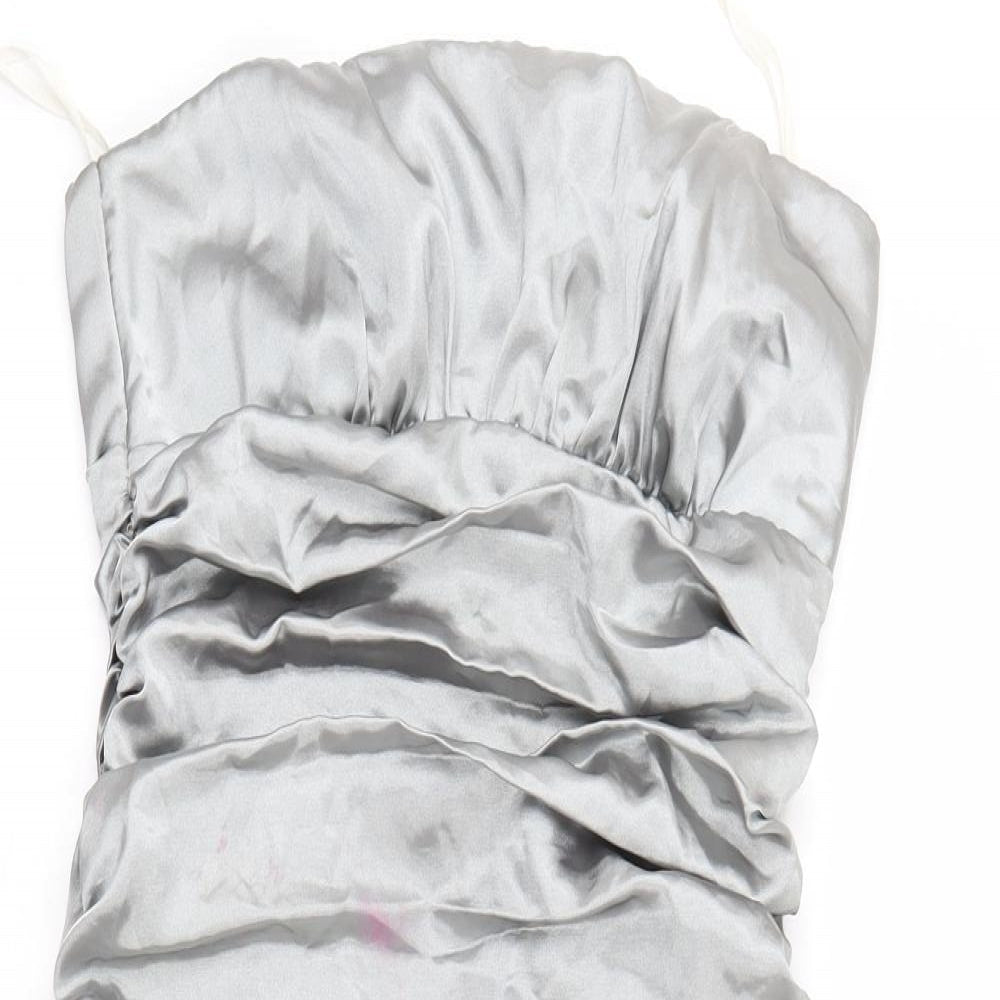 Juno Womens Silver   Bodycon