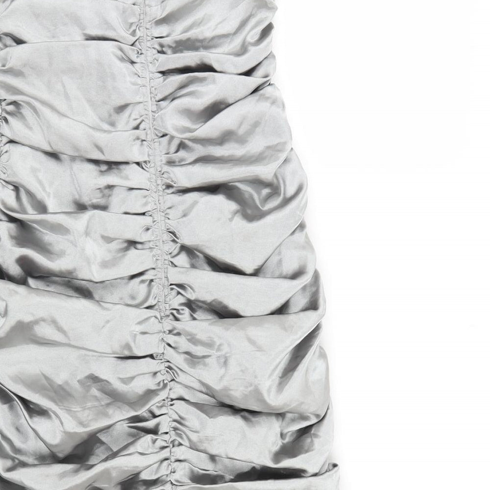 Juno Womens Silver   Bodycon