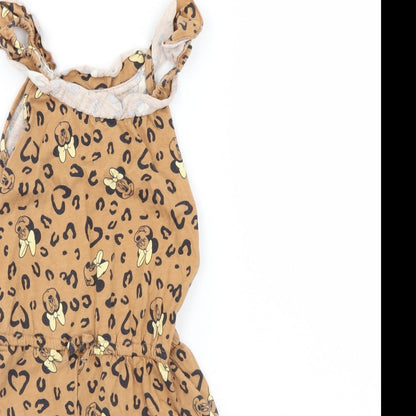 Preworn Girls Brown   Jumpsuit One-Piece   - jumpsuit/shorts