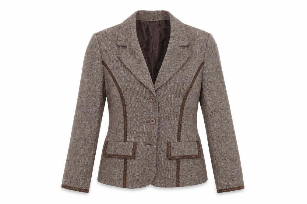 Womens UK Size S Adini Brown Jacket