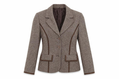 Womens UK Size S Adini Brown Jacket