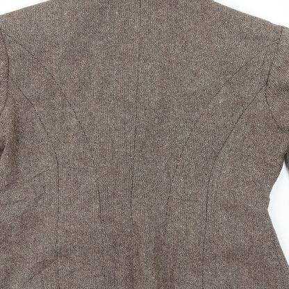 Womens UK Size S Adini Brown Jacket