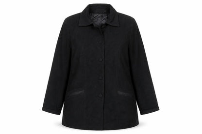 Vetistyle Womens Black   Overcoat Coat Size 16