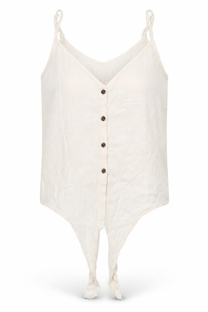 Womens UK Size S H&M White Basic Blouse