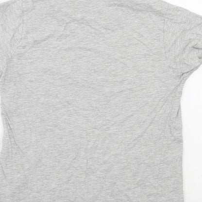 Priark Womens Grey   Basic T-Shirt Size 4