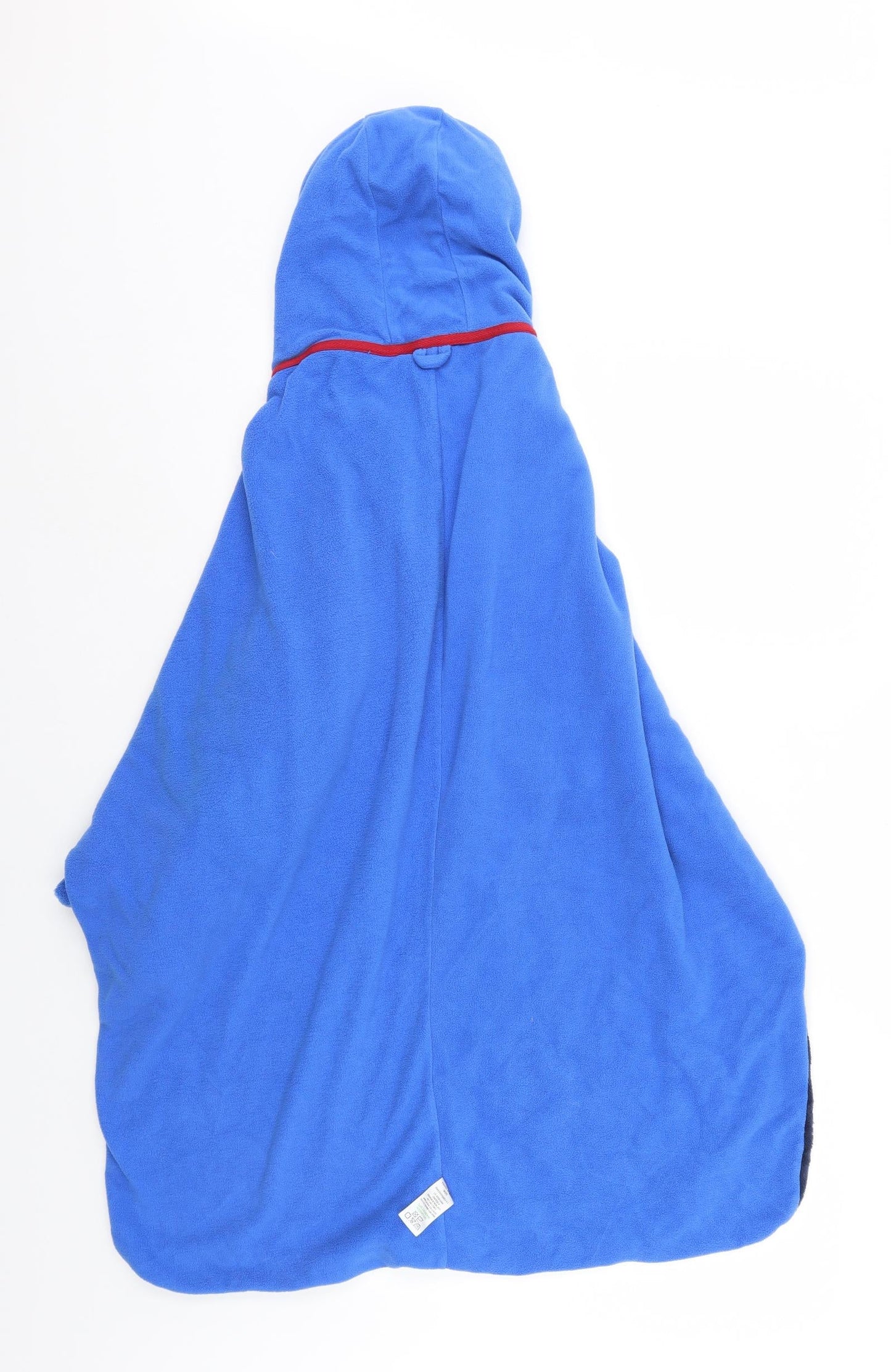 Preworn Girls Blue   Cape Jumper Size 11 Years