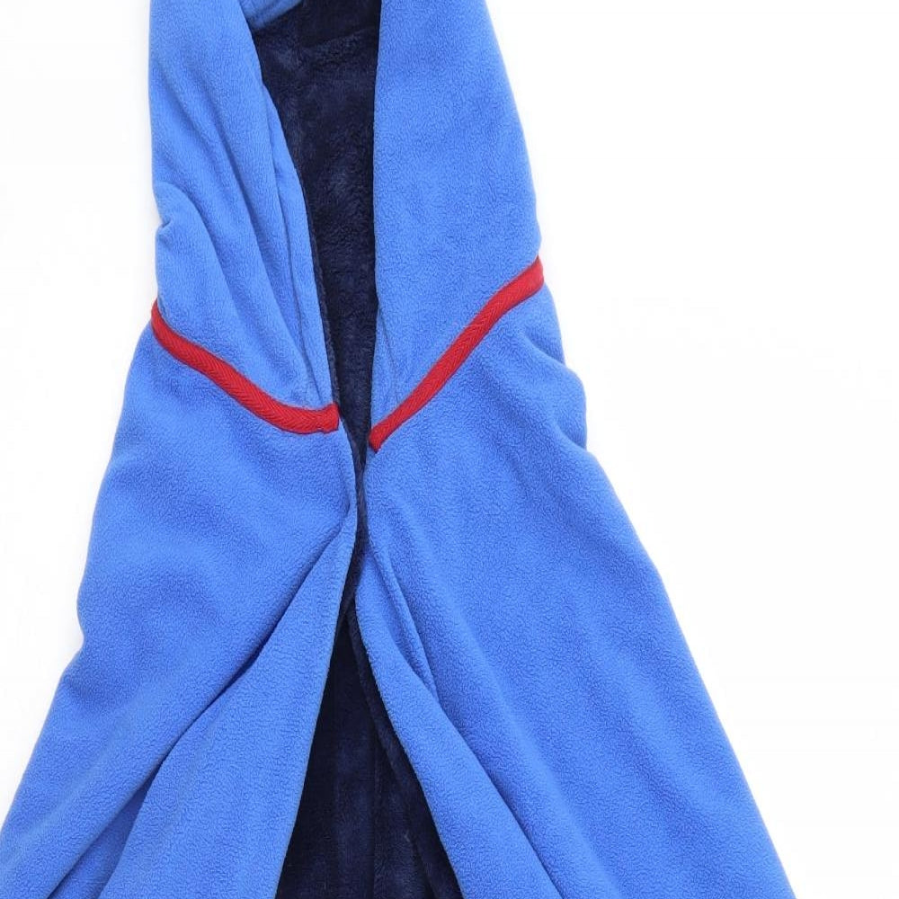 Preworn Girls Blue   Cape Jumper Size 11 Years