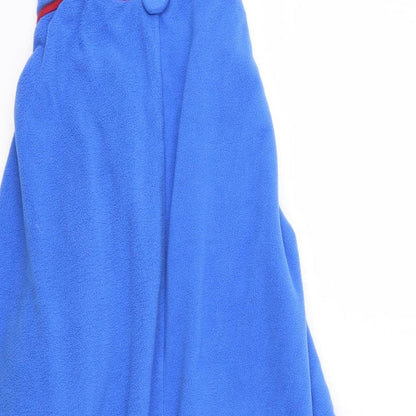 Preworn Girls Blue   Cape Jumper Size 11 Years
