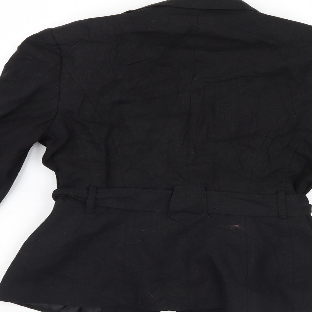 M&Co Womens Black   Jacket Blazer Size 10