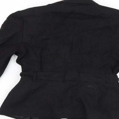 M&Co Womens Black   Jacket Blazer Size 10