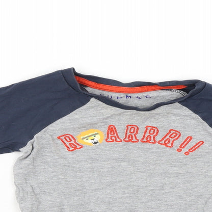 Nutmeg Boys Multicoloured   Henley Jumper Size 12-18 Months