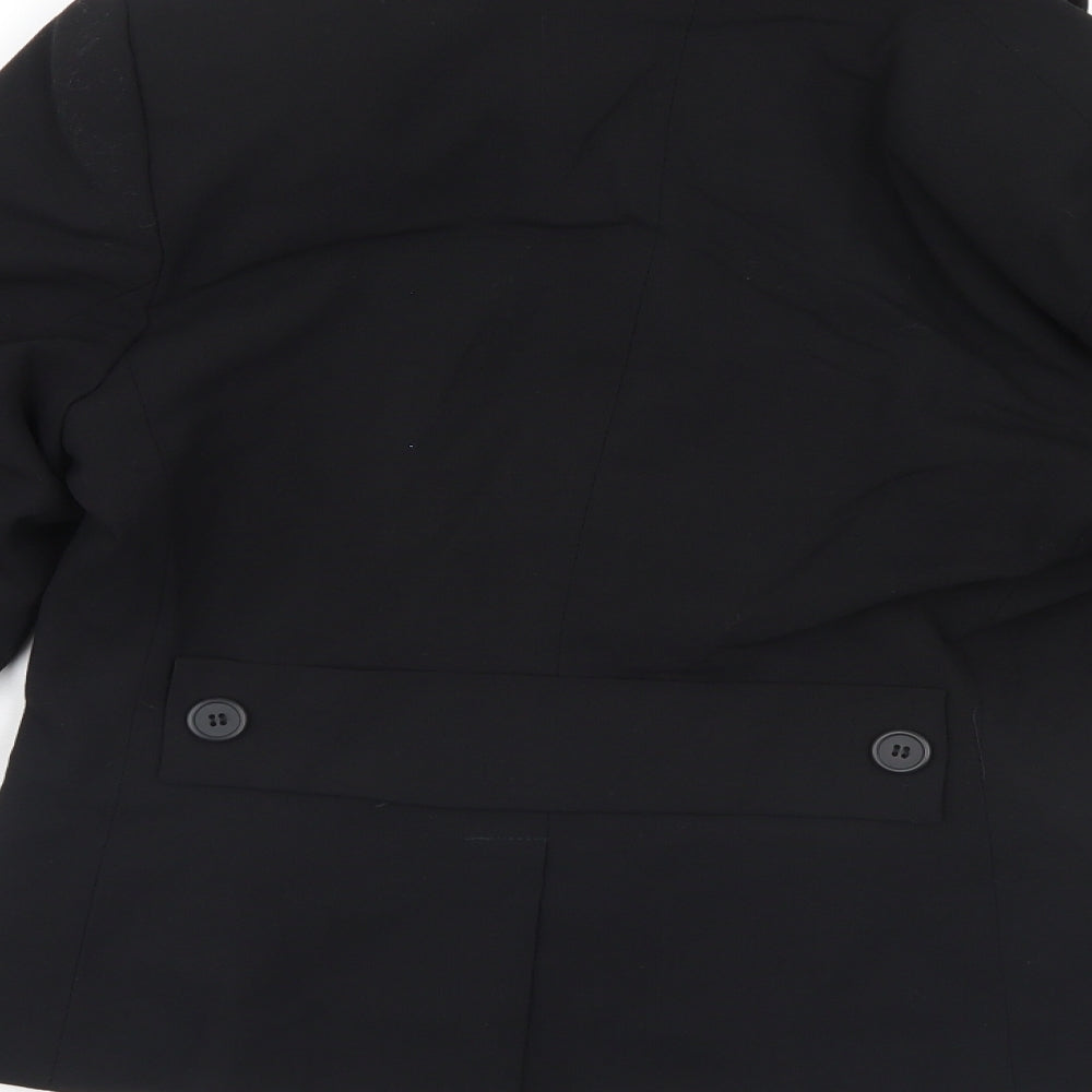 angelo di nepi Womens Black   Jacket Suit Jacket Size 12