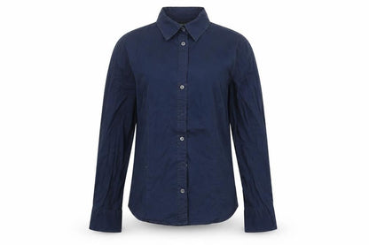 Franco Callegari Womens Blue   Basic Button-Up Size 10