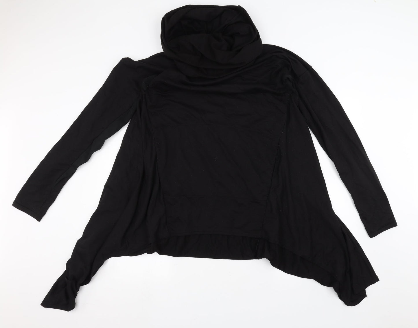Womens UK Size M Preworn Black Pullover Jumper