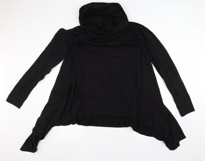 Womens UK Size M Preworn Black Pullover Jumper