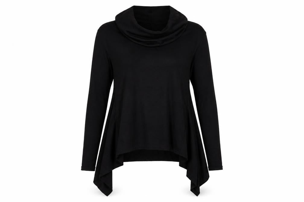Womens UK Size M Preworn Black Pullover Jumper