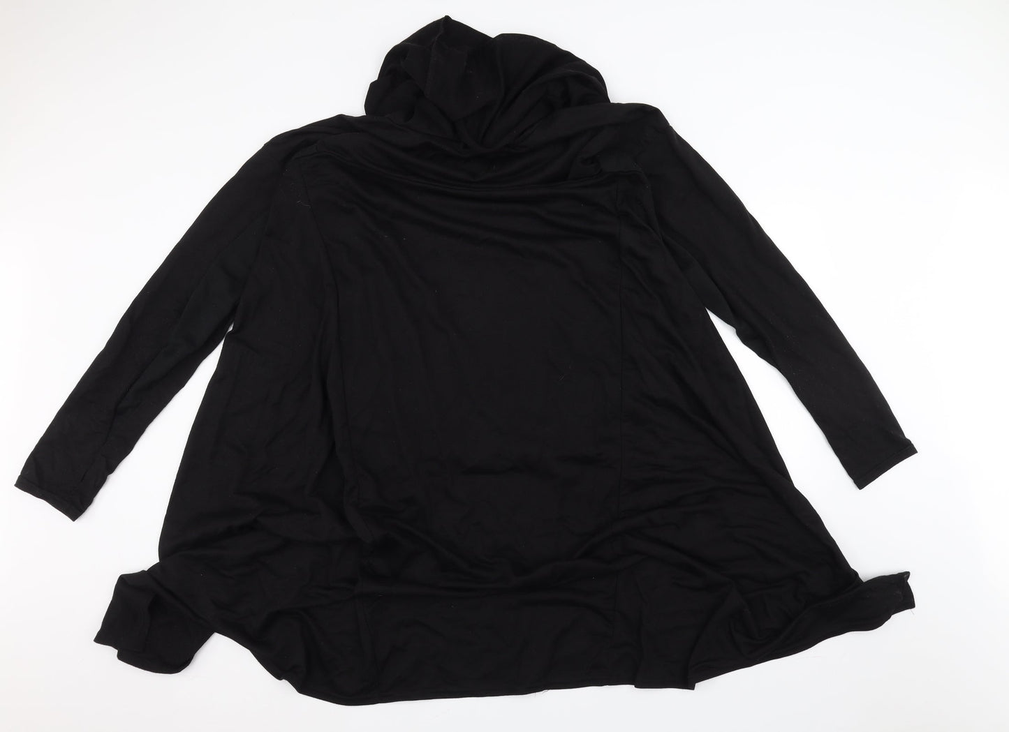 Womens UK Size M Preworn Black Pullover Jumper