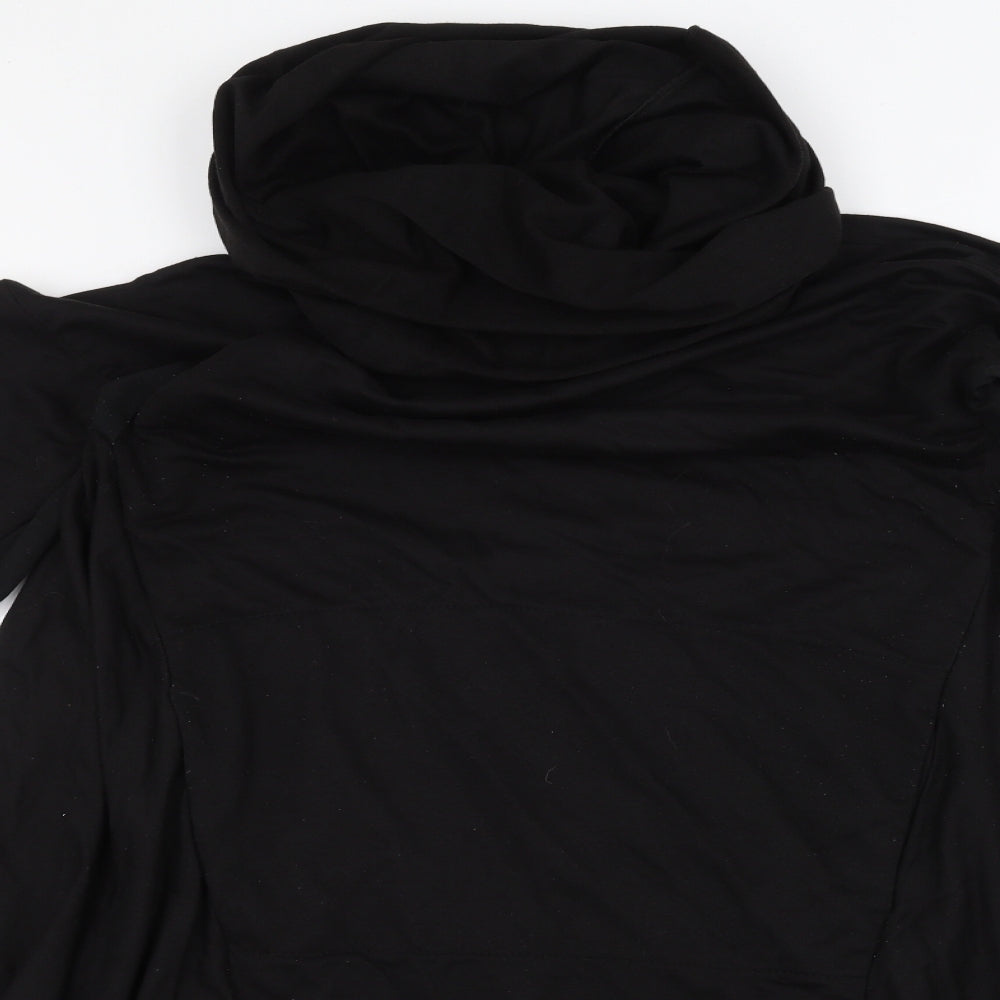 Womens UK Size M Preworn Black Pullover Jumper