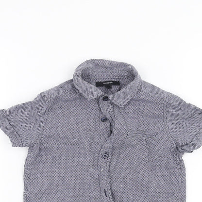 Autograph Boys Blue   Basic Button-Up Size 3-4 Years