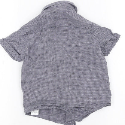 Autograph Boys Blue   Basic Button-Up Size 3-4 Years