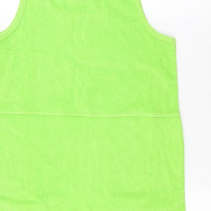 Womens UK Size 14 BHS Green Basic Tank