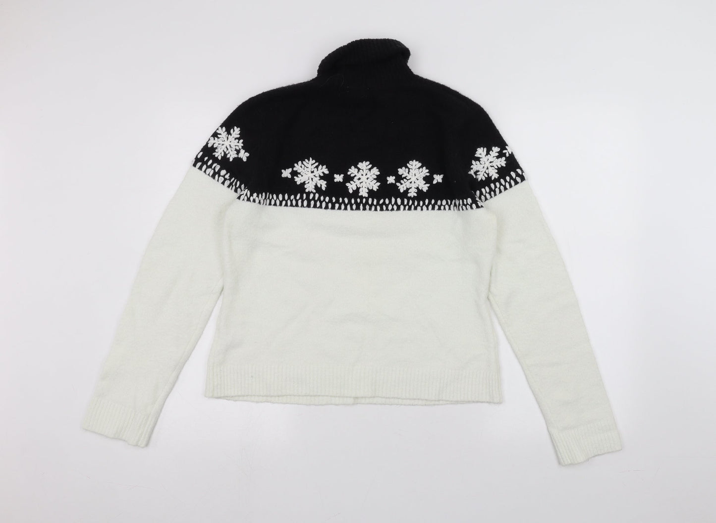 Womens UK Size 14 Evie White Pullover Jumper