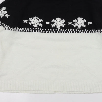 Womens UK Size 14 Evie White Pullover Jumper
