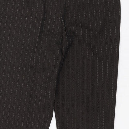 F&F Womens Brown   Trousers  Size 14 L26 in