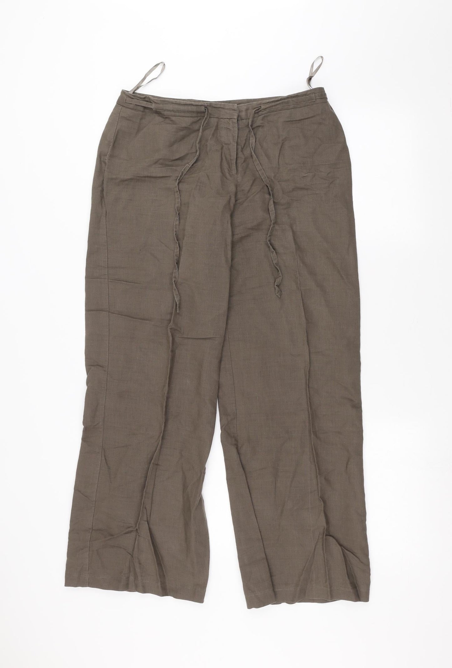Florence + Fred Womens Brown   Trousers  Size 12 L24 in
