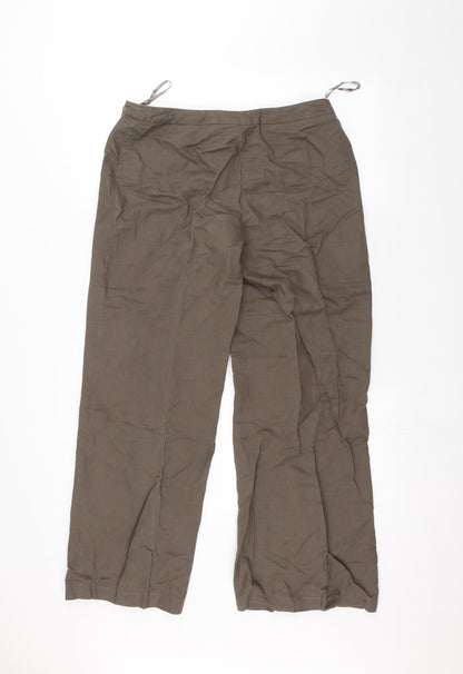 Florence + Fred Womens Brown   Trousers  Size 12 L24 in