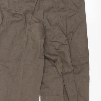 Florence + Fred Womens Brown   Trousers  Size 12 L24 in