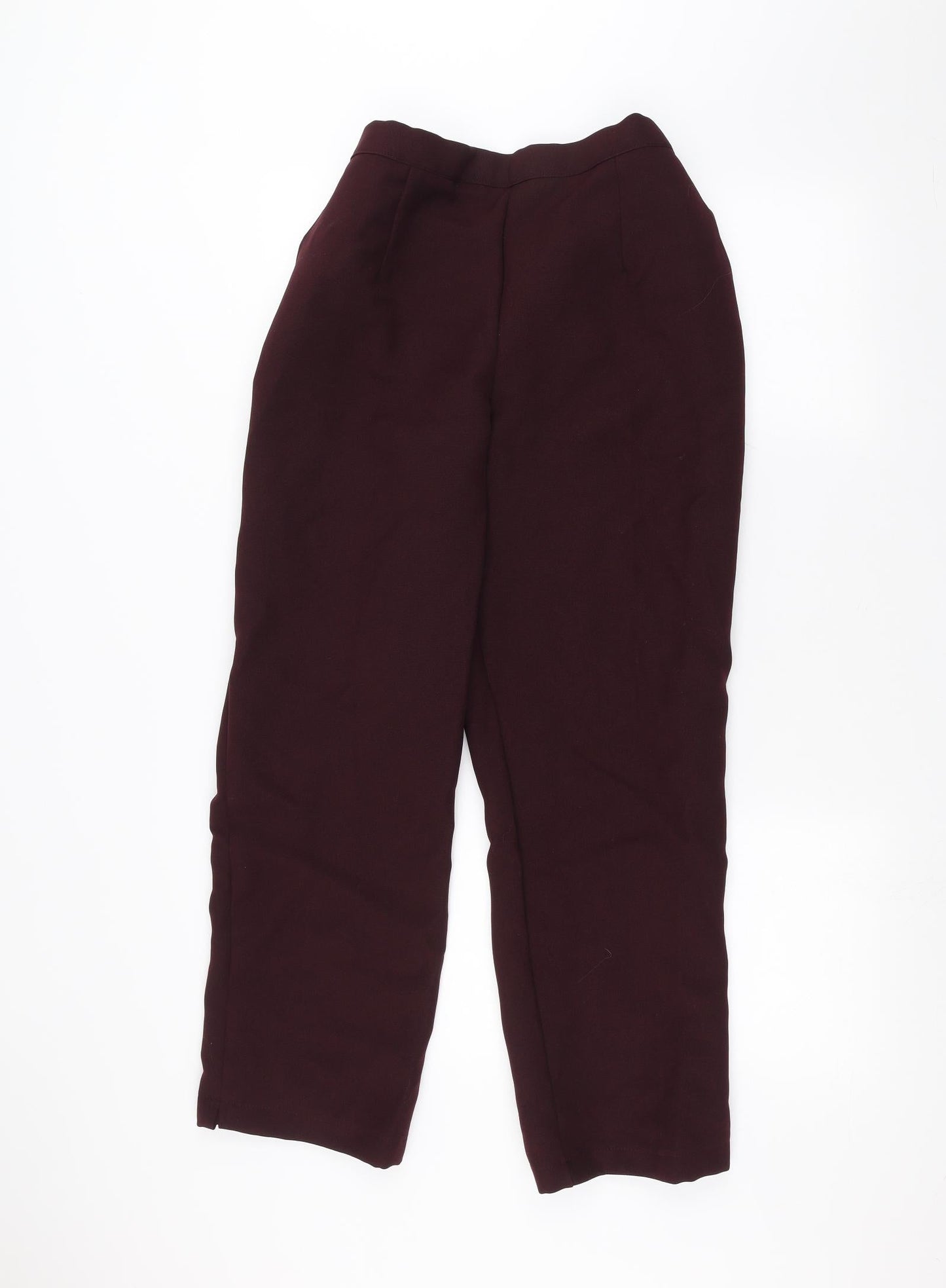 Womens UK Size 14 Preworn Regular Fit  Red Trousers