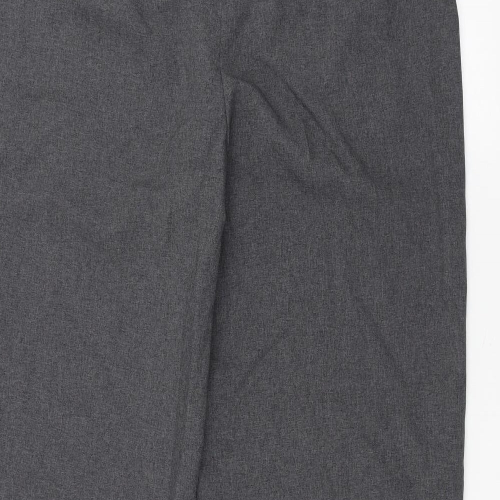 La Moda Womens Grey   Trousers  Size 16 L27 in