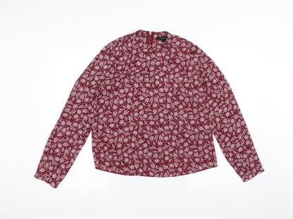 Atmosphere Womens Red   Basic Blouse Size 10
