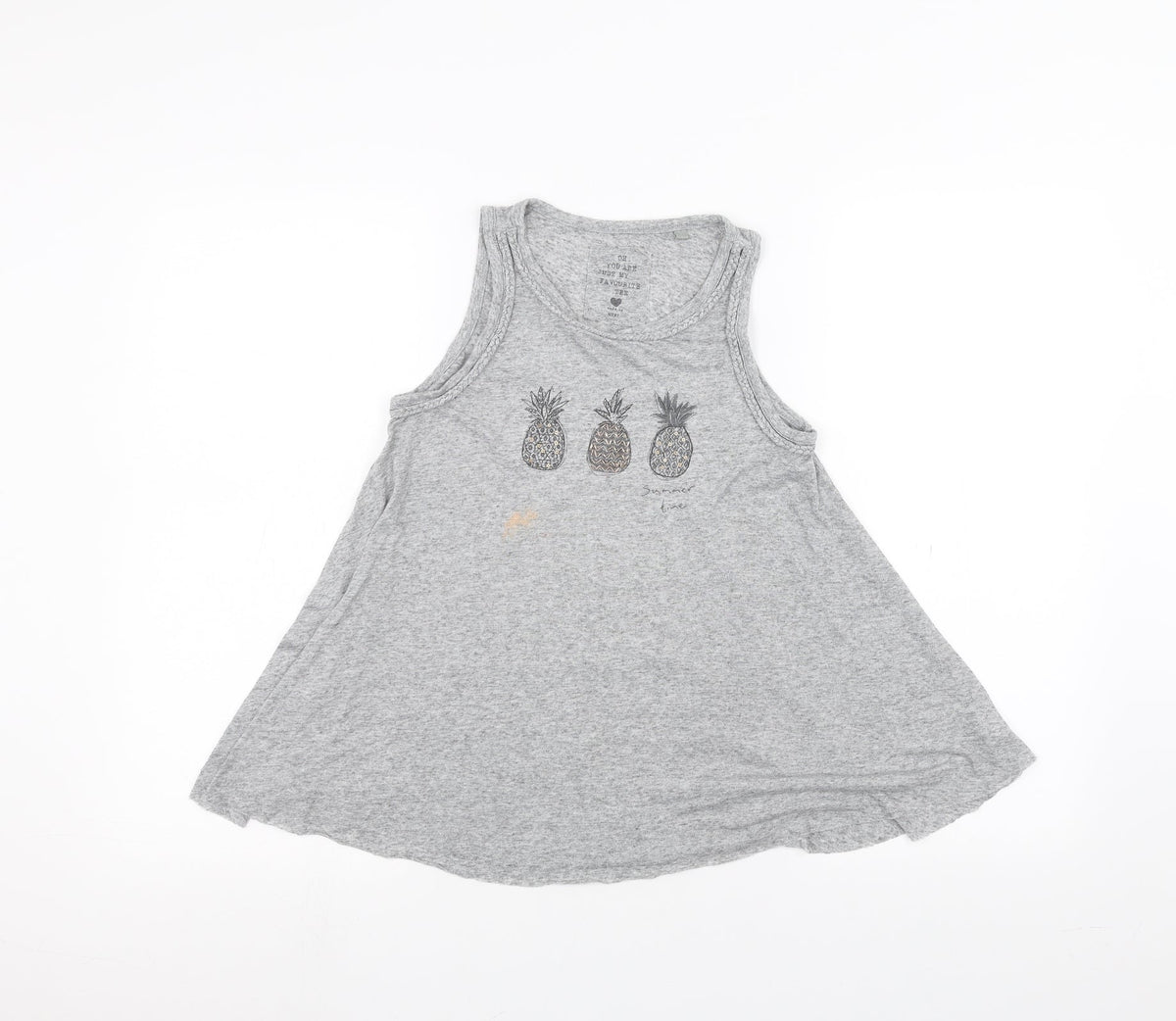 Next Girls Grey   A-Line  Size 9 Years