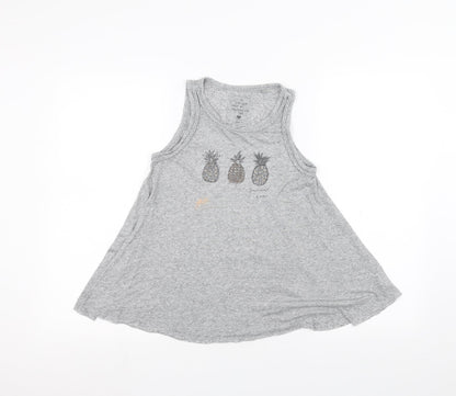 Next Girls Grey   A-Line  Size 9 Years