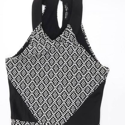 Select Womens Black   Pencil Dress  Size 14