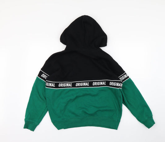 Womens UK Size S forever21 Green Pullover Hoodie